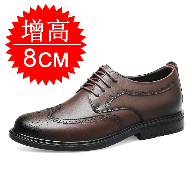 Men'S Formal Style - Herren Unsichtbare Höhenerhöhende Schuhe 8 Cm