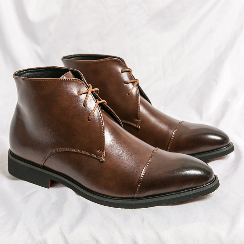 Men'S Formal Style - Herren-Stiefel aus echtem Leder im englischen
