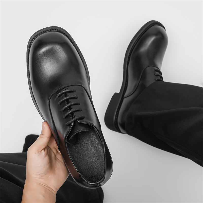 Men Formal Wear Brands - Klassische Marken-Herren-Freizeitschuhe aus Leder mit dicken