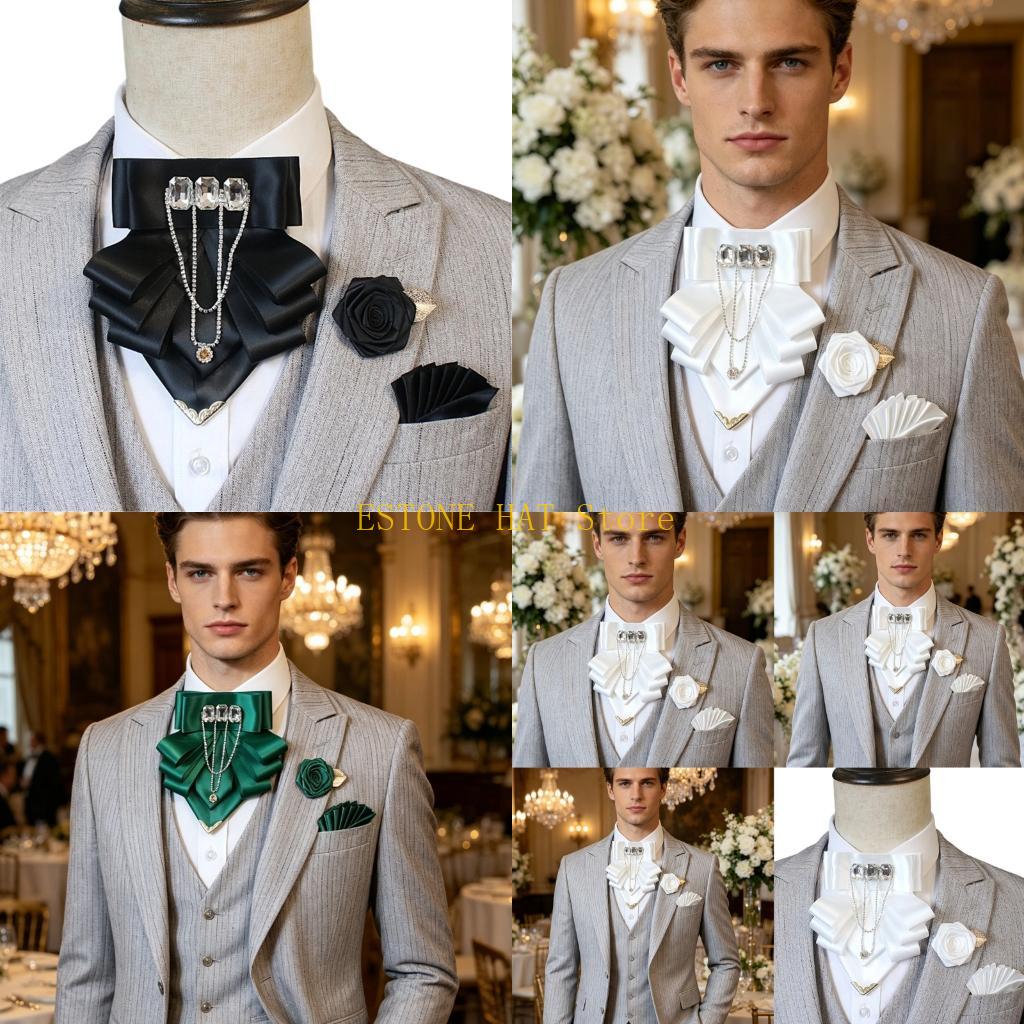 Mens Formal Look - 49MF Formelles Accessoire-Set eleganten Look mit