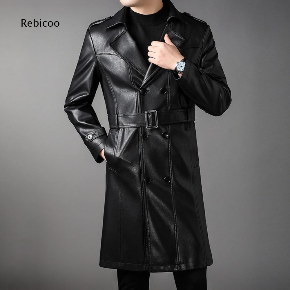 Mens Formal Look - Herren Casual-Formelle Lange Oberbekleidung mit Reverskragen,