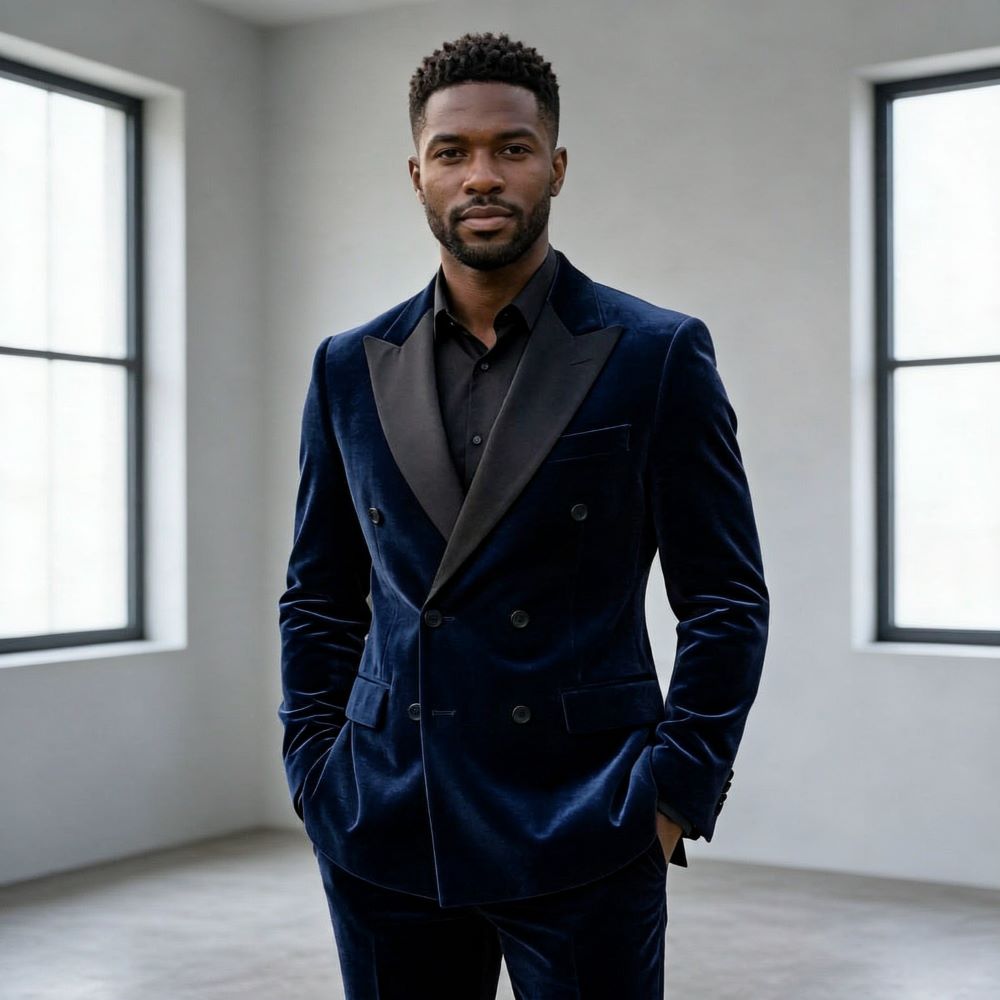 Formelle Samtanzüge für Herren – Men Formal Wear Fashion Bewertung und Preis