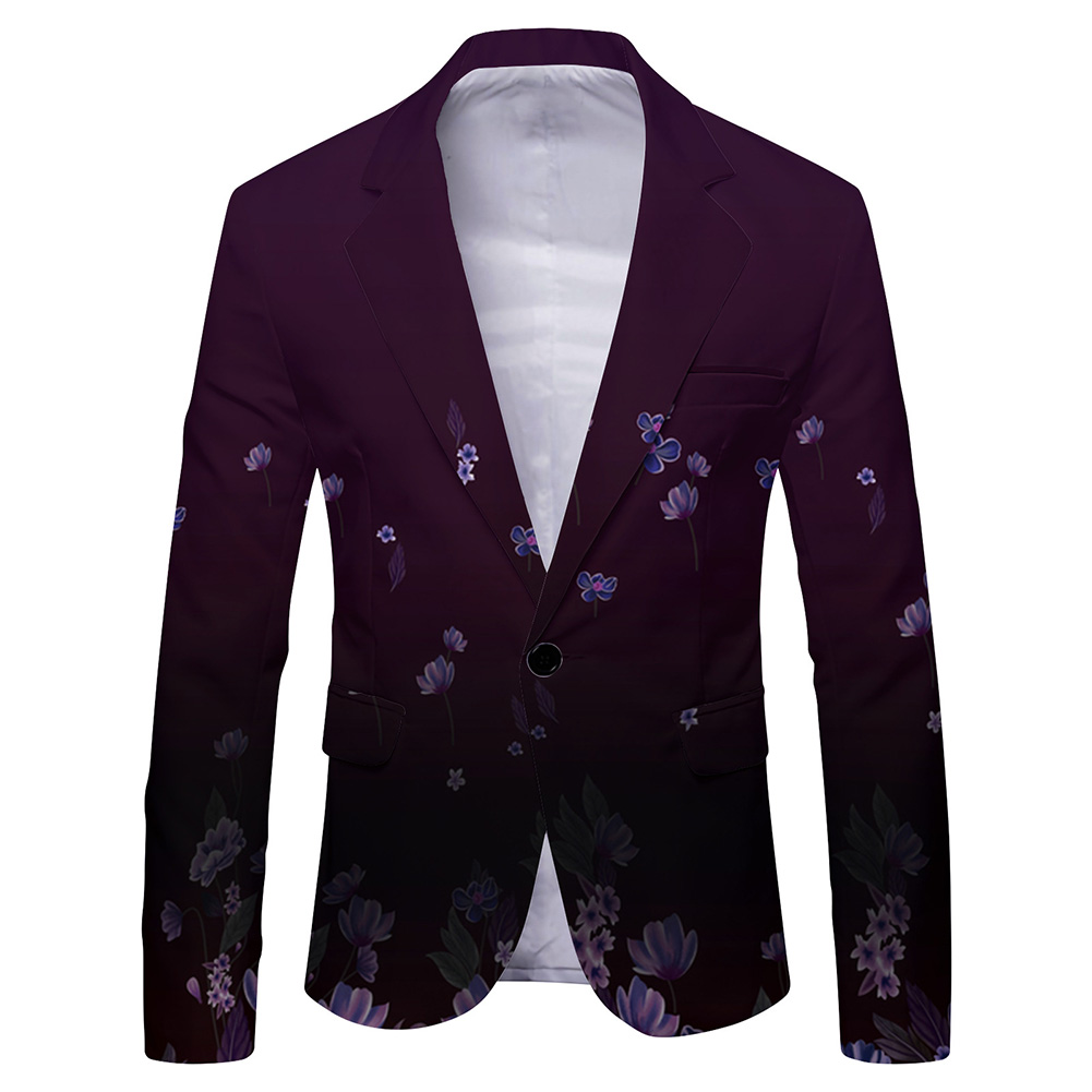 Modischer bedruckter Herrenbla – Mens Formal Look Bewertung und Preis