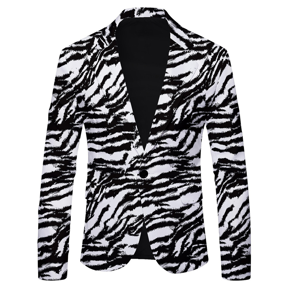Modischer bedruckter Herrenbla – Mens Formal Look Bewertung und Preis