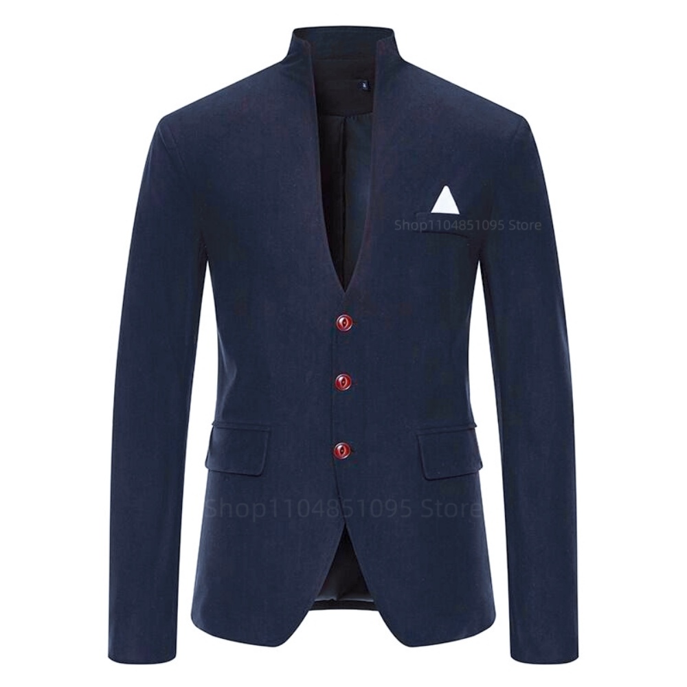 Herren-Blazer, einfarbig, modi – Men Formal Wear Fashion Bewertung und Preis