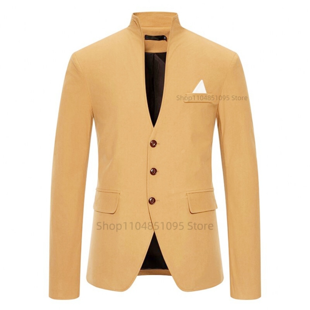 Herren-Blazer, einfarbig, modi – Men Formal Wear Fashion Bewertung und Preis