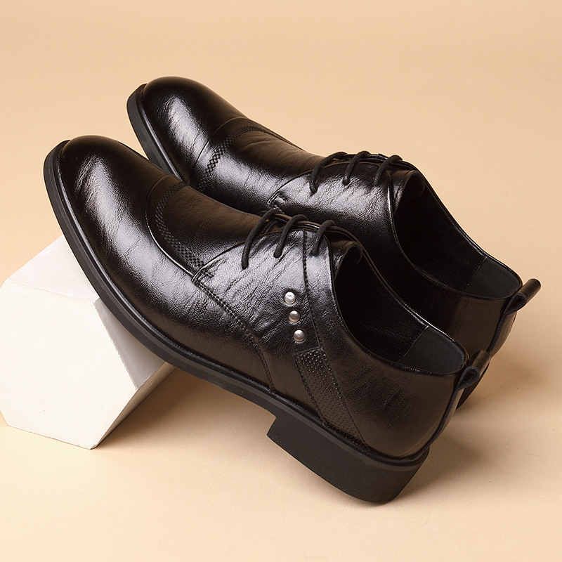Lederschuhe im Oxford-Stil mit – Men Formal Wear Office Bewertung und Preis