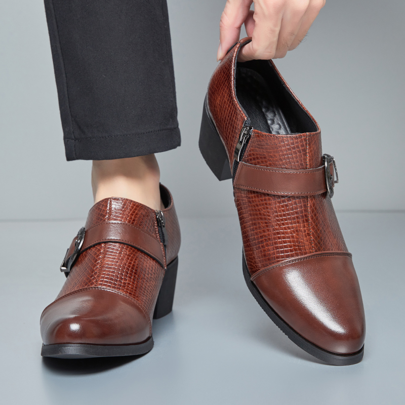 Herren-Lederschuhe mit hohem A – Men'S Formal Style Bewertung und Preis