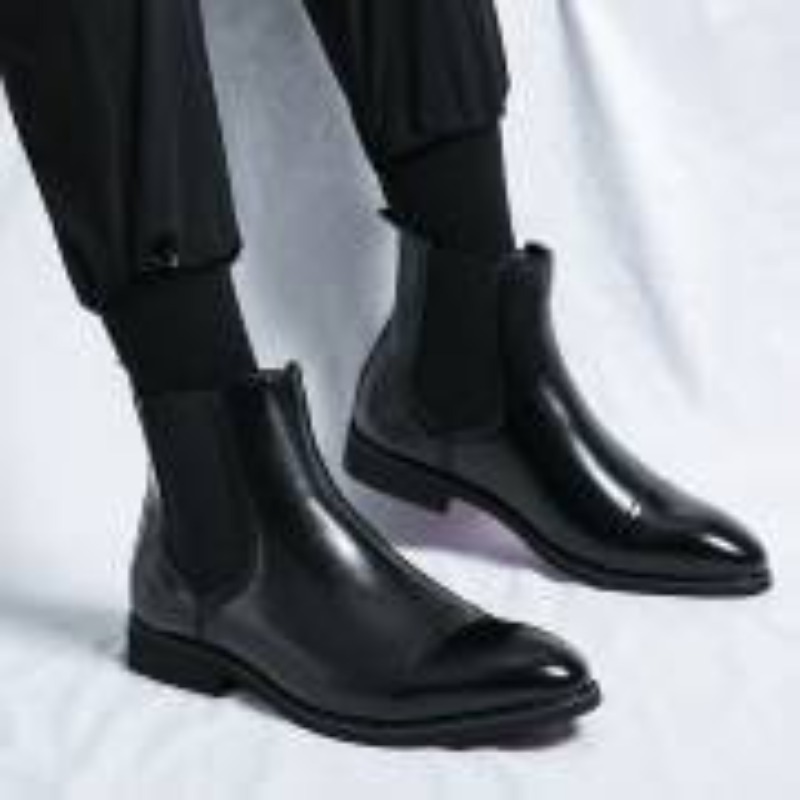 Klassische rote Chelsea-Stiefe – Men'S Formal Style Bewertung und Preis