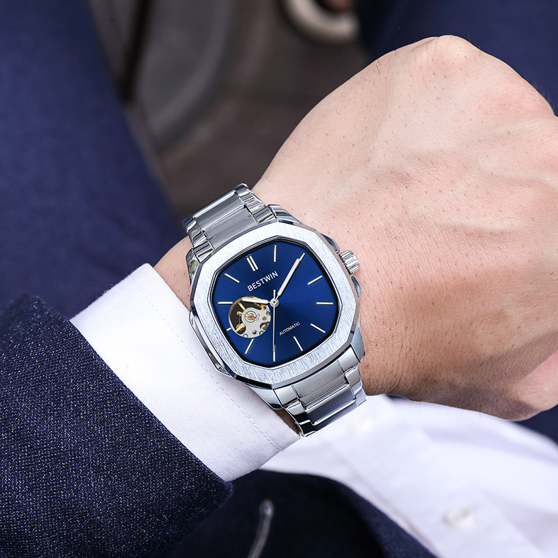 Business-Herrenuhr, vollautoma – Men Formal Wear Fashion Bewertung und Preis