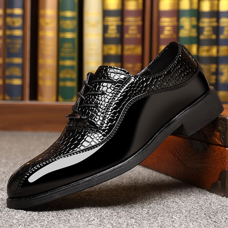 Herren Glänzende Lackleder Bri – Men'S Formal Style Bewertung und Preis