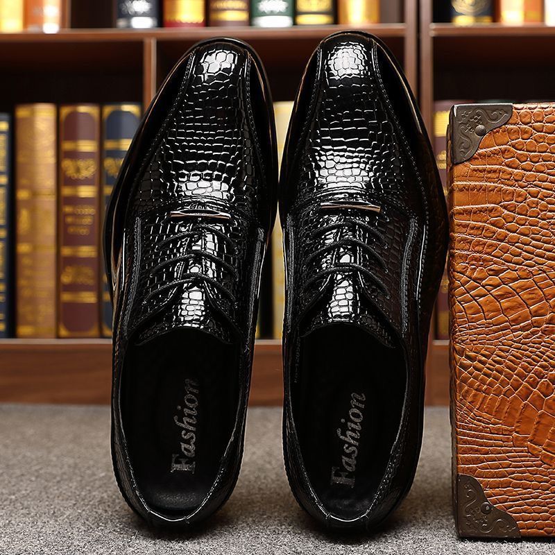Herren Glänzende Lackleder Bri – Men'S Formal Style Bewertung und Preis