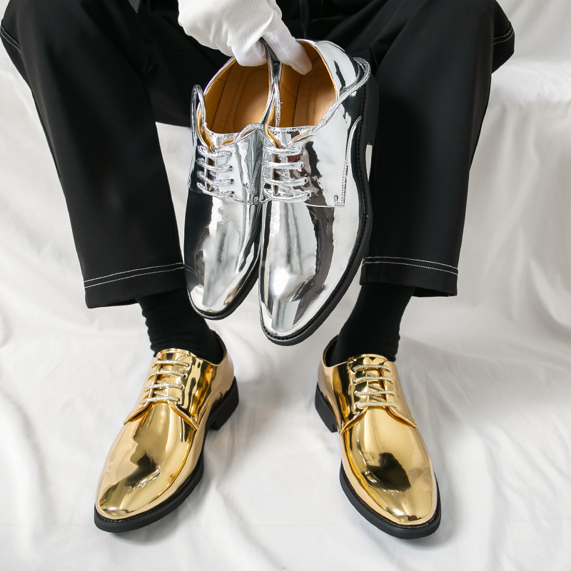 Modische Herren-Derbyschuhe, L – Men Formal Wear Brands Bewertung und Preis