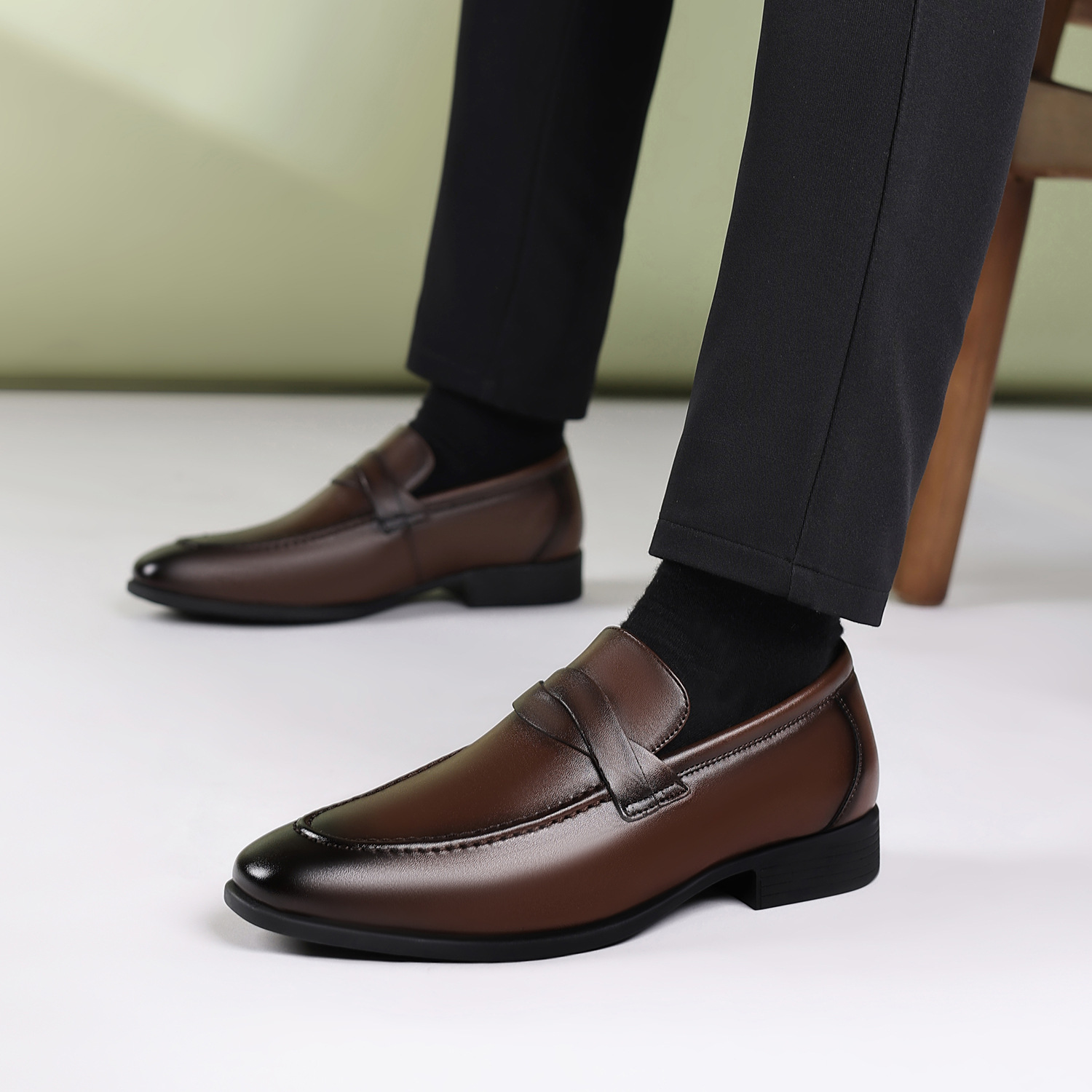 Herren-Lederschuhe für formell – Men Formal Wear Office Bewertung und Preis