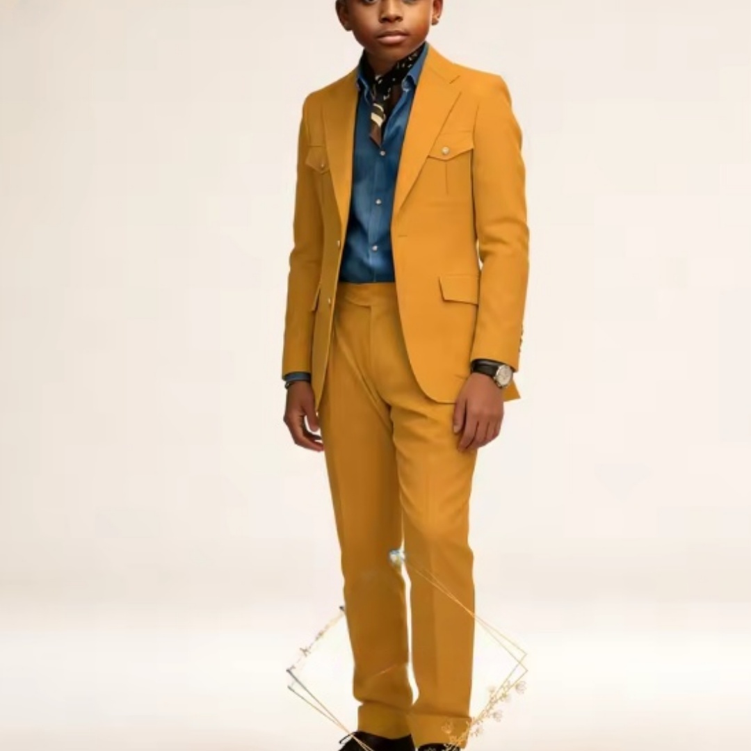 Zweiteiliger Anzug für Jungen, – Men'S Formal Style Bewertung und Preis