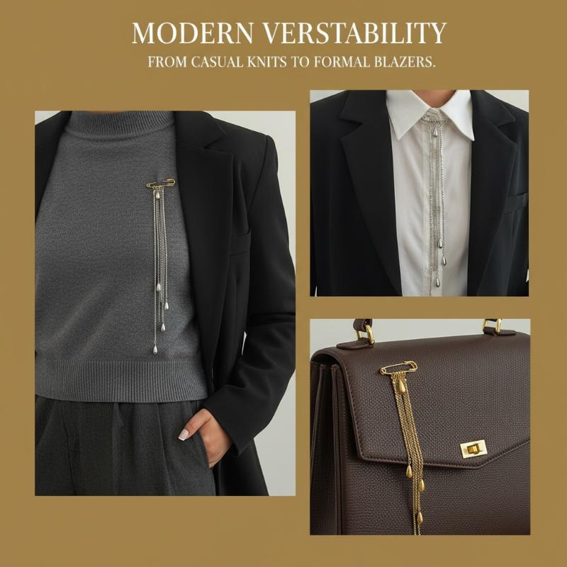 Elegante Wassertropfen-Quasten – Mens Formal Look Bewertung und Preis