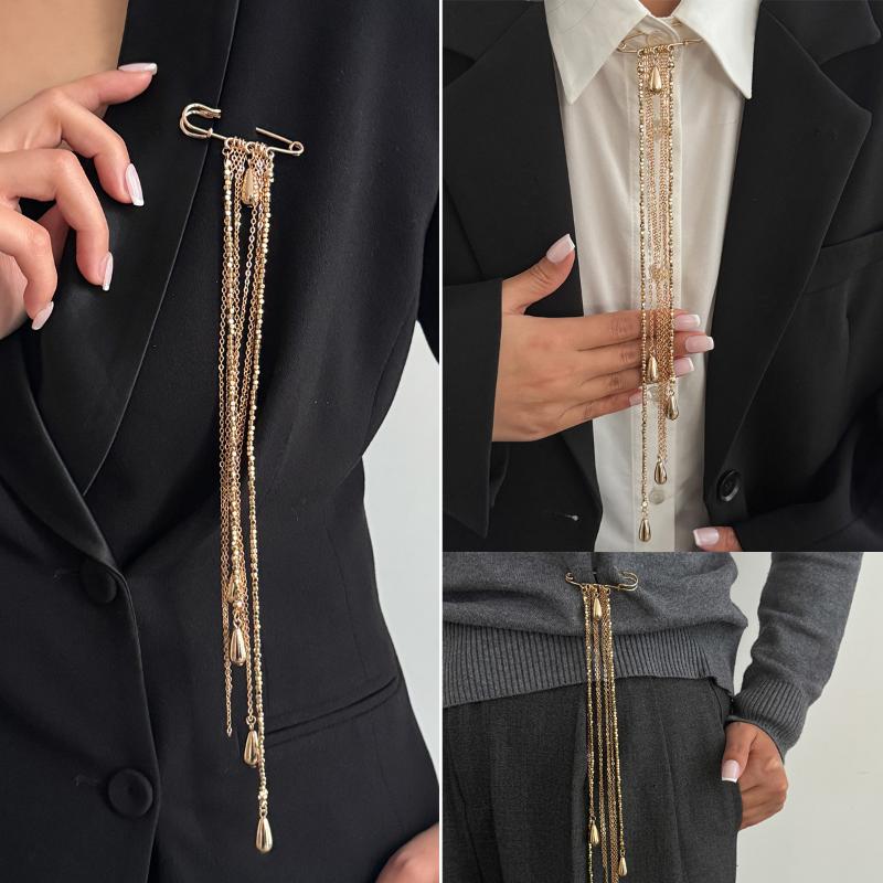Elegante Wassertropfen-Quasten – Mens Formal Look Bewertung und Preis