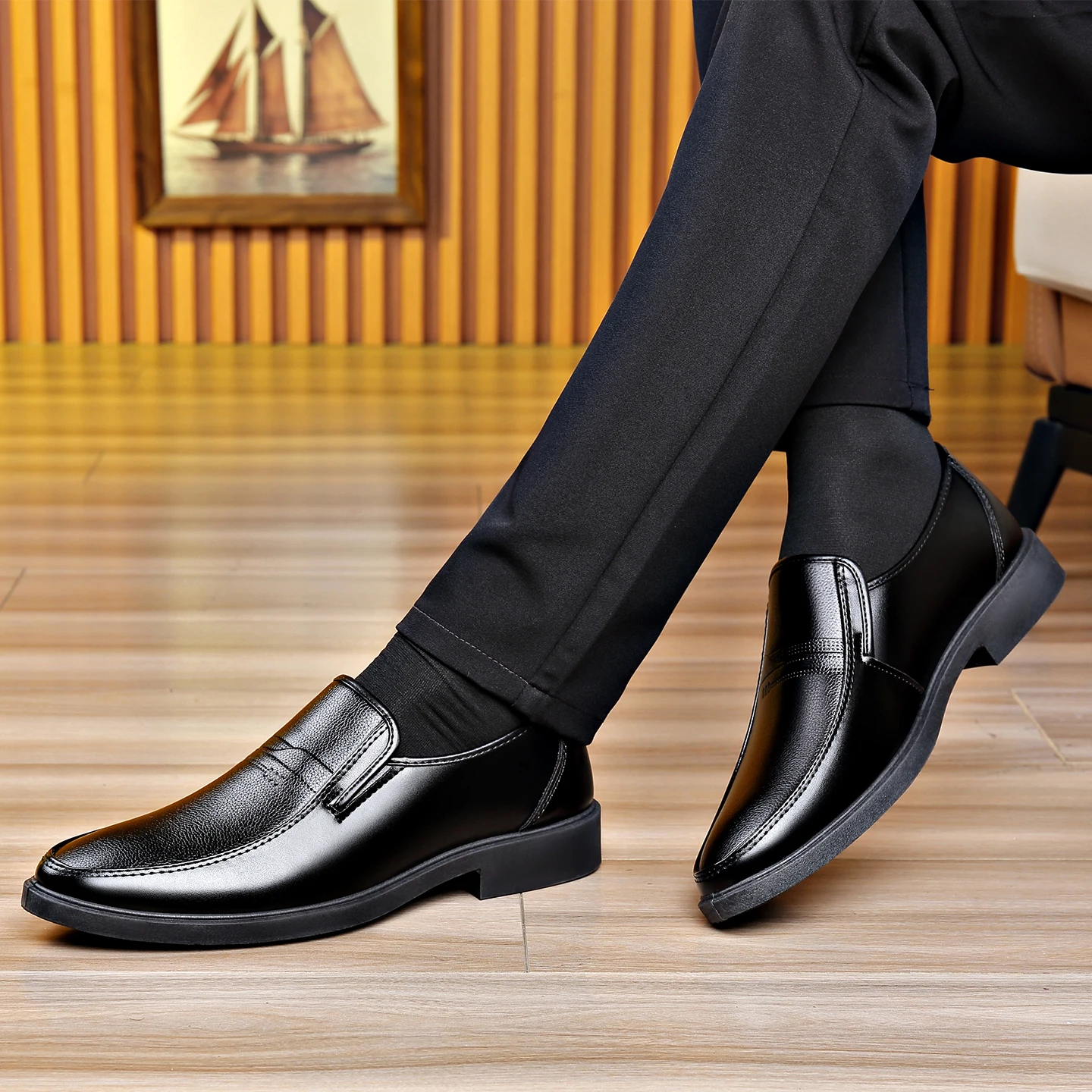 Herren-Slipper aus Leder für B – Men Formal Wear Office Bewertung und Preis
