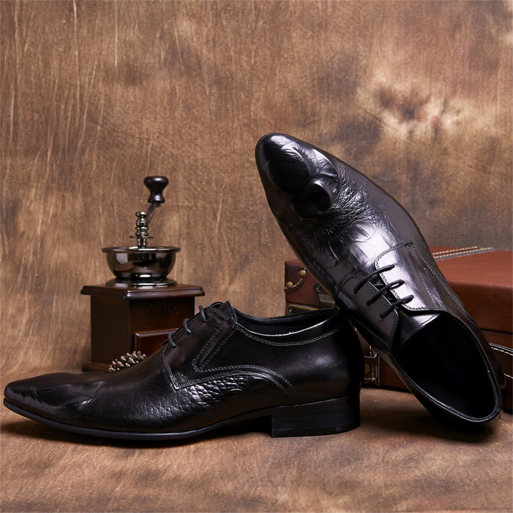 Rindsleder geprägtes Krokodilm – Men'S Formal Style Bewertung und Preis