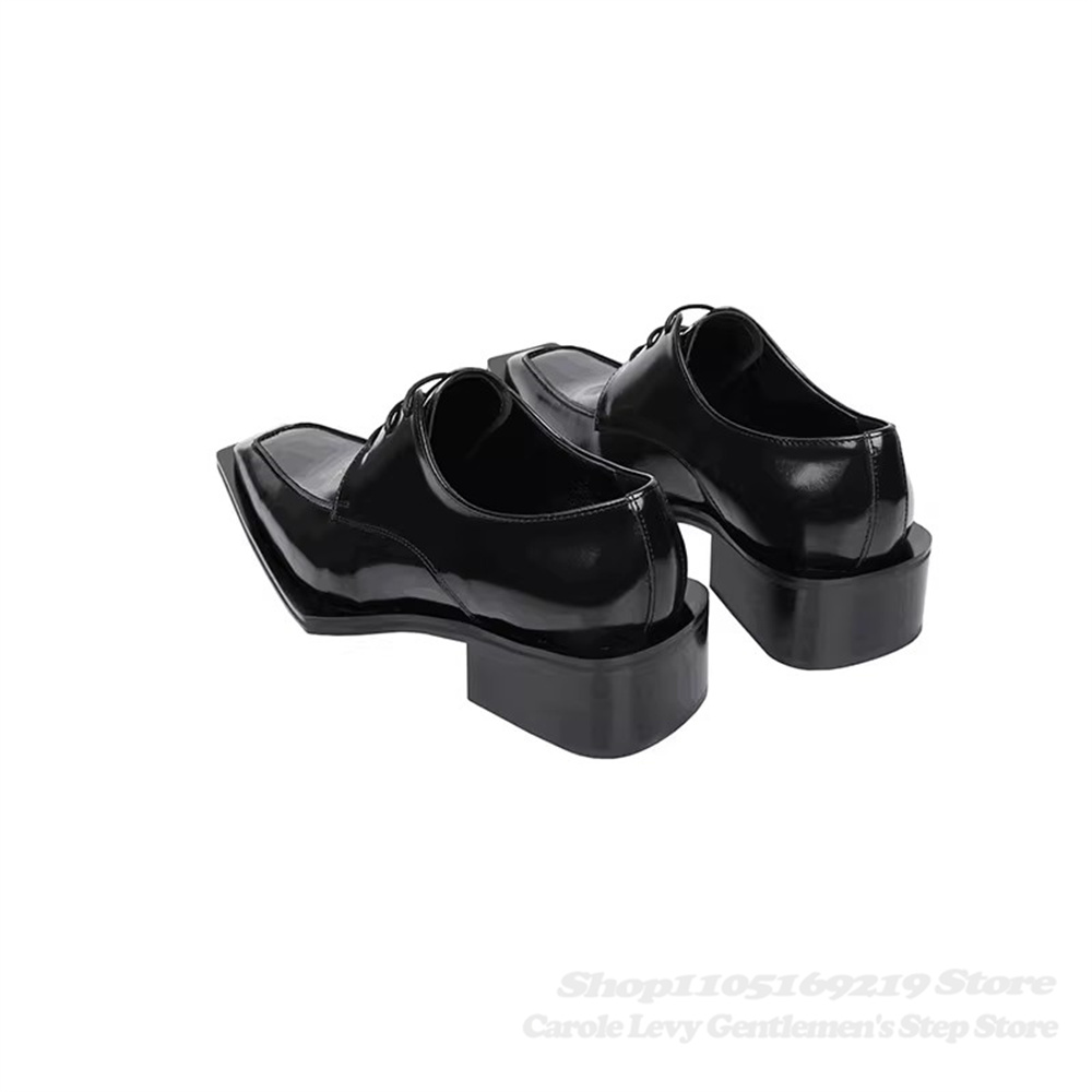 Schwarzes Lackleder für Herren – Men'S Formal Style Bewertung und Preis